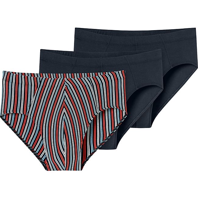 babybutt Schiesser Single-Jersey Herren-Slip im 3er-Pack