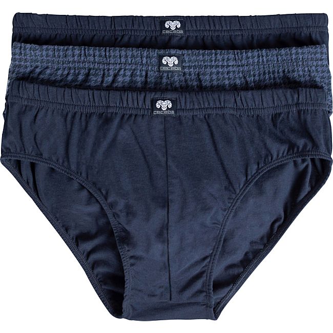 babybutt Ceceba Bio Single-Jersey Herren-Slip im 3er-Pack