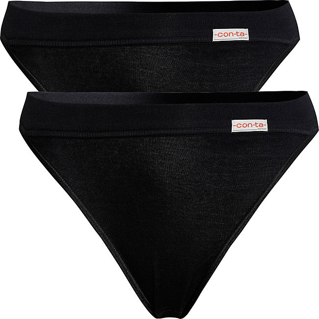 babybutt Conta Feinripp Damen-Slip im 2er-Pack