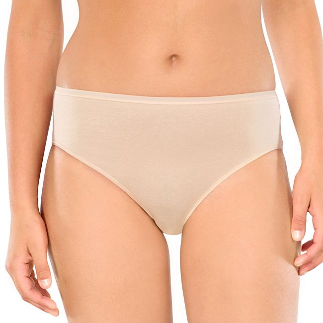 babybutt Schiesser Single-Jersey Damen-Slip "Cotton Essentials" im 3er-Pack Fabrikverkauf