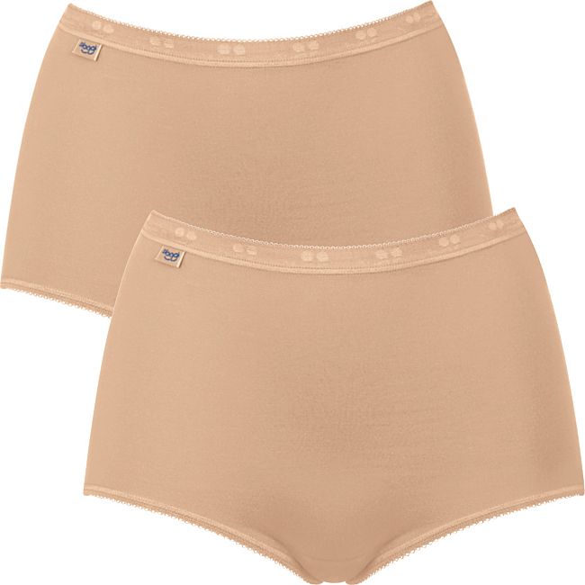 babybutt Sloggi Single-Jersey Damen-Taillenslip "Basic+" im 2er-Pack Begrenztes Angebot