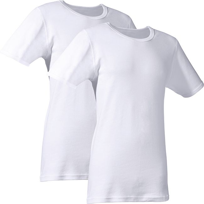babybutt Erwin Müller Feinripp Herren-Unterhemd 1/2-Arm im 2er-Pack Saisonschlussverkauf