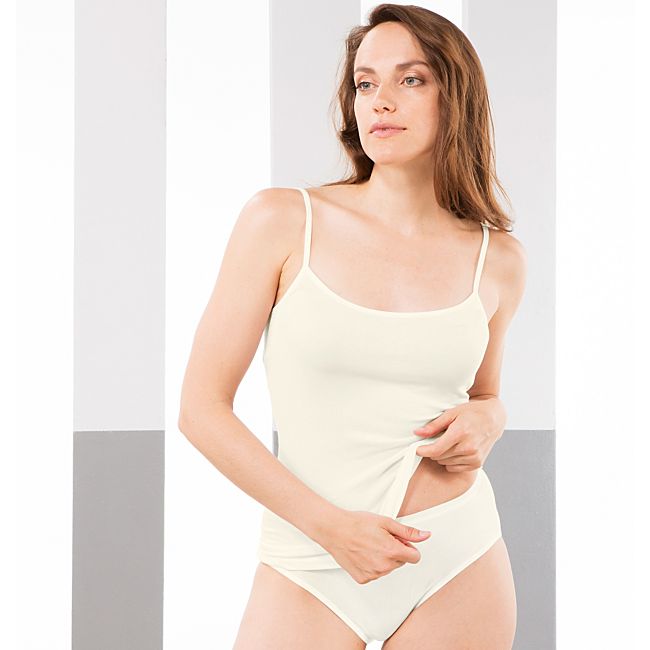 babybutt Erwin Müller Damen-Unterhemd mit Spaghettiträgern im 2er-Pack Osterangebot