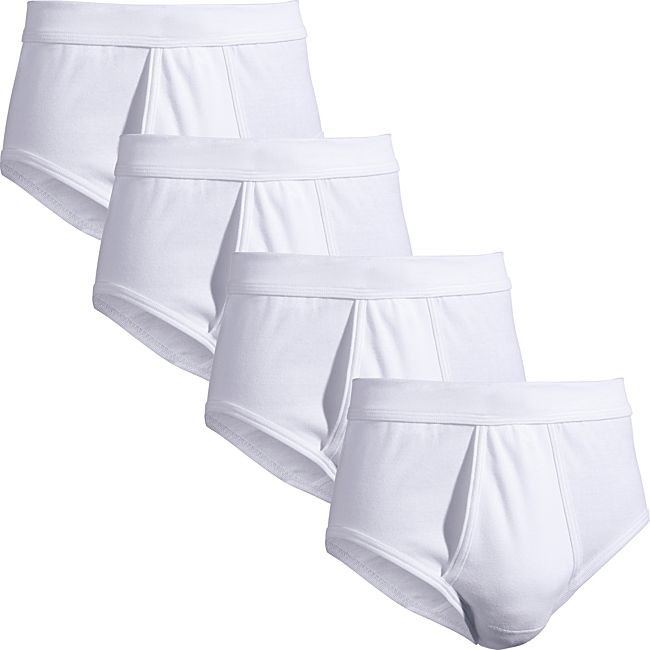babybutt Erwin Müller Doppelripp Herren-Slip im 4er-Pack