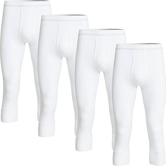 babybutt Conta Doppelripp Herren-Unterhose 3/4 lang im 4er-Pack Bis zu 50% Rabatt