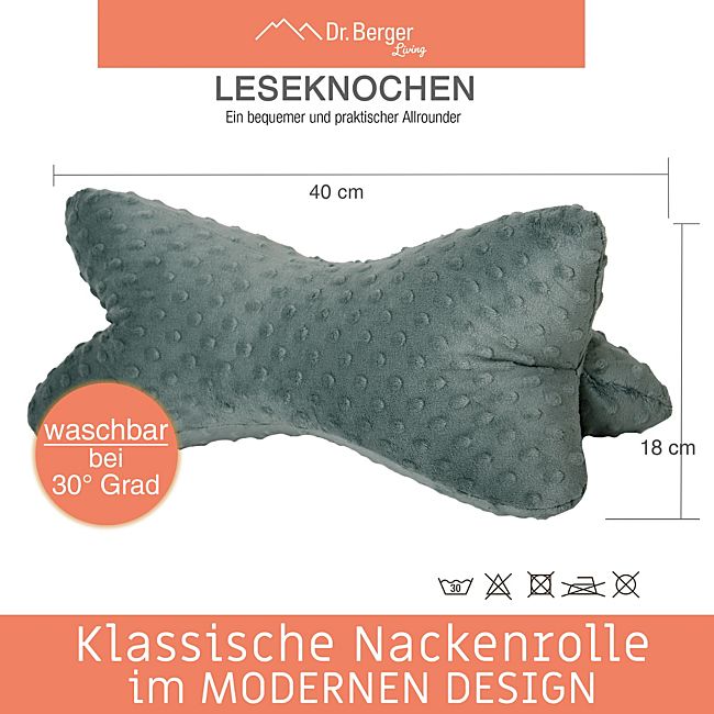 babybutt Dr. Berger Plüsch Leseknochen "Minky" 50% Rabatt für begrenzte Zeit