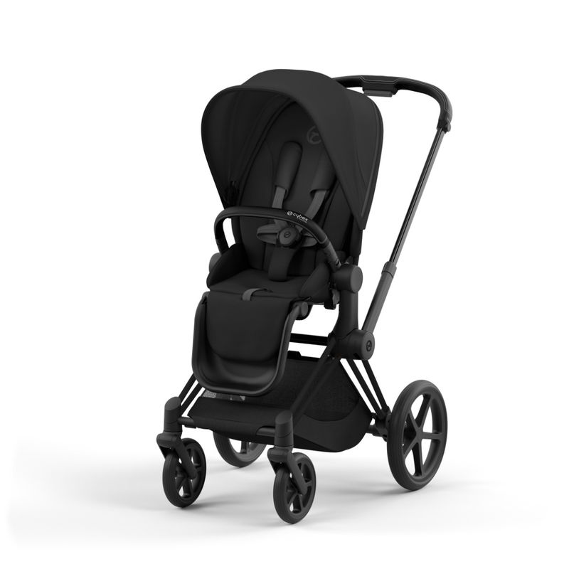 babyonlineshop CYBEX PRIAM Kinderwagen Sepia Black Bundle Plus New Generation inkl. Zubehörartikel Im Verkauf