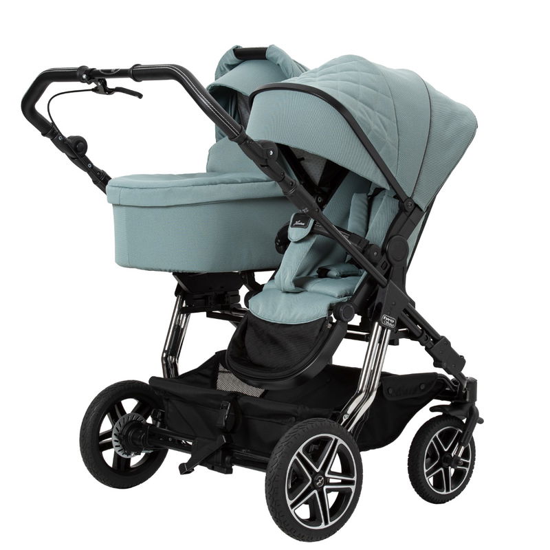 babyonlineshop Hartan 2025 Zwillings-/Geschwisterwagen Two Select – schwarz 50% Rabatt für begrenzte Zeit