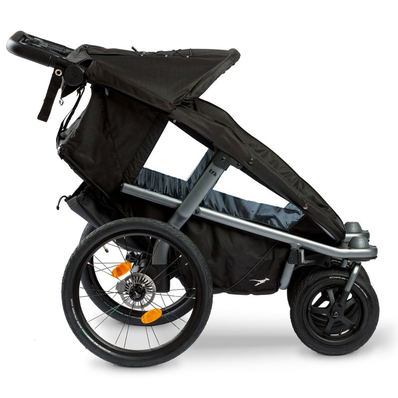 babyonlineshop tfk Velo 2 Fahrradanhänger schwarz Rabatte dieses Monats