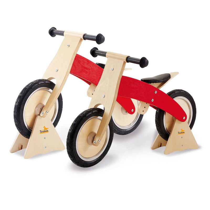 babyonlineshop Pinolino Laufrad Lino Birke massiv lackiert - zum Toppreis Großer Ausverkauf