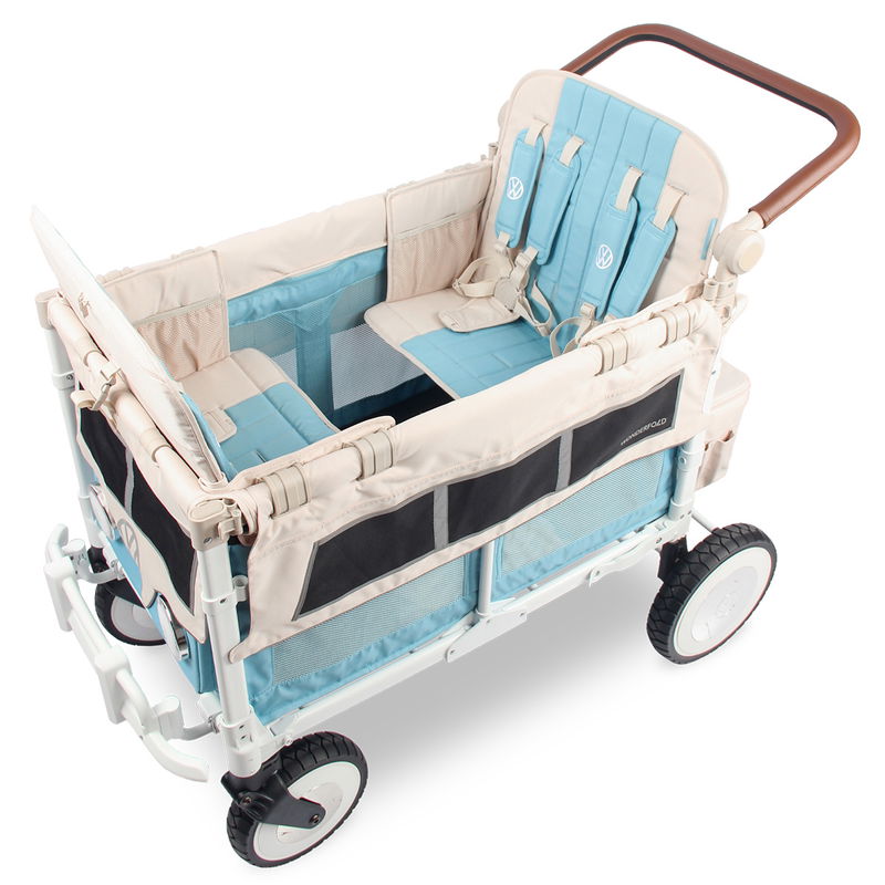 babyonlineshop WonderFold Bollerwagen Volkswagen VW4 - Bondi Blue Black Friday