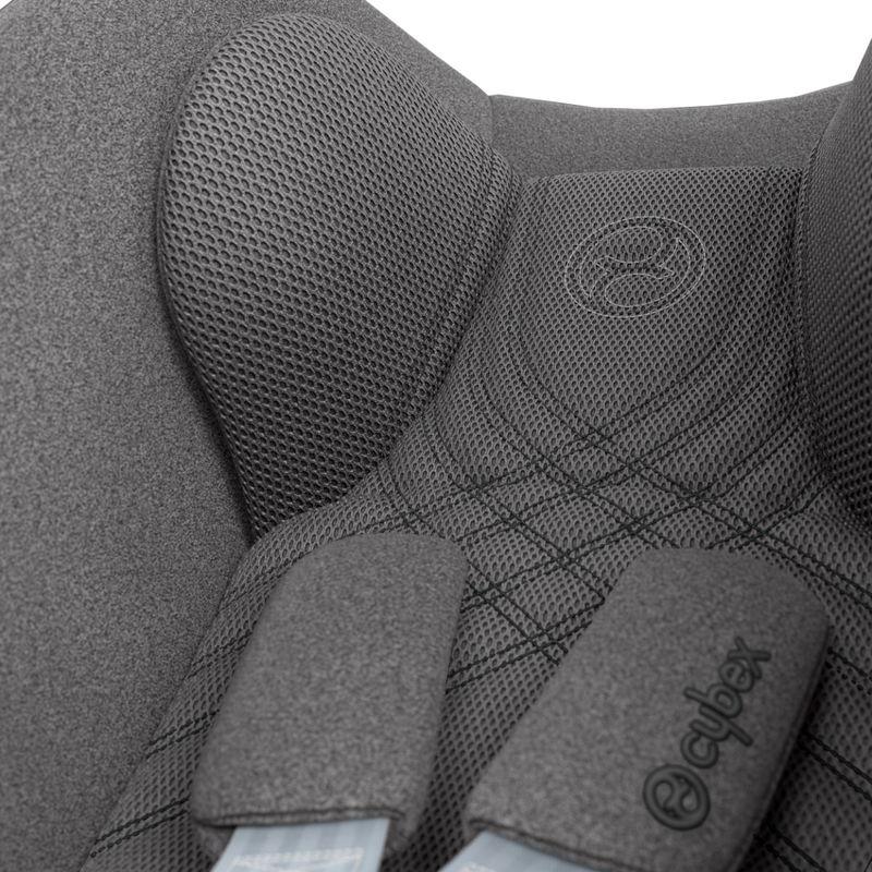 babyonlineshop CYBEX Cloud T i-Size Plus Mirage Grey Babyschale Bestseller