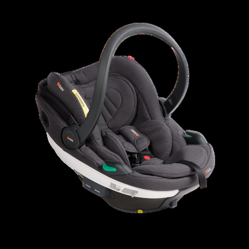 babyonlineshop BeSafe Go Beyond Babyschale und Beyond 360 Autositz mit Base Dark Grey Mélange Super Sparpreis