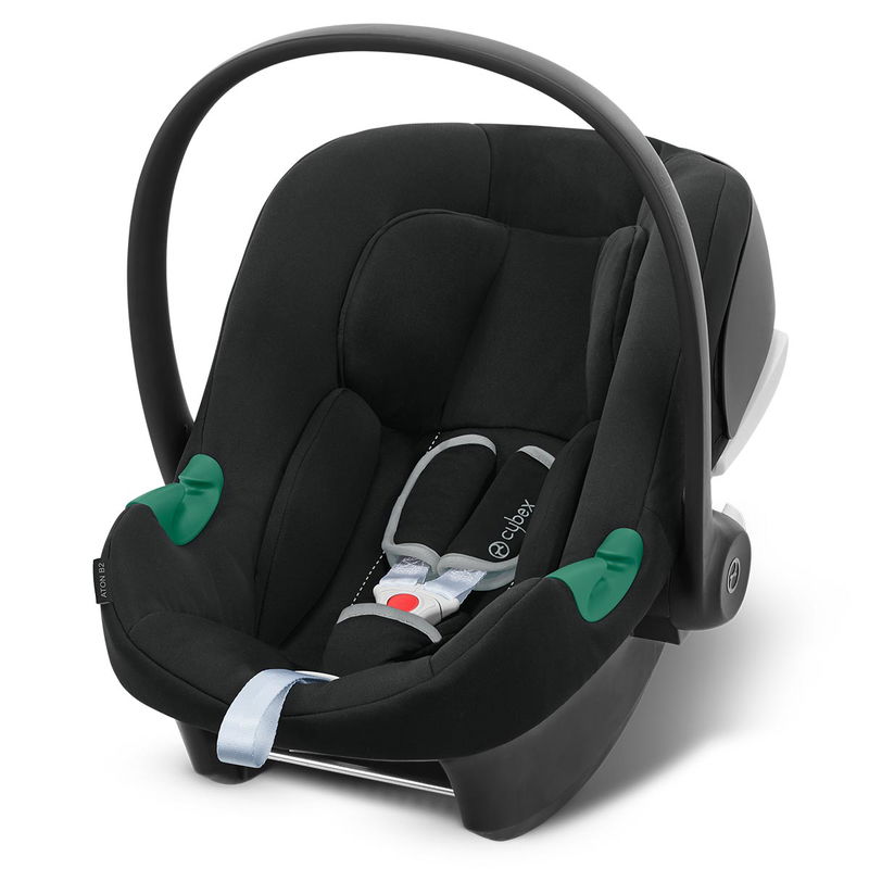 babyonlineshop CYBEX Aton B2 i-Size Babyschale Volcano Black Gruppe 0+ Begrenzte Freigabe