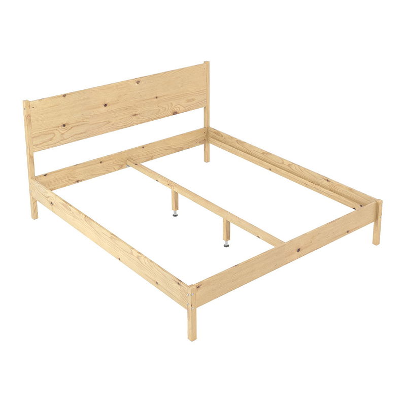 babyonlineshop Nature Kid Fabi Familienbett natur 180 x 200 cm Doppeltbett und 90 x 200 cm Einzelliege Letzte 2 Tage