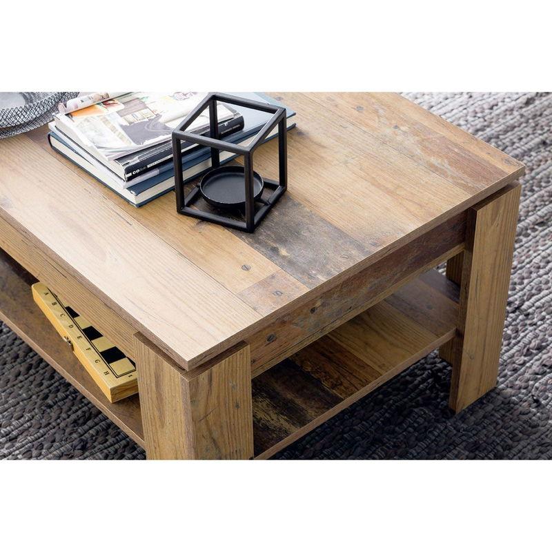 babyonlineshop trendteam Indy Couchtisch Old Wood Vierteljährliche Förderung