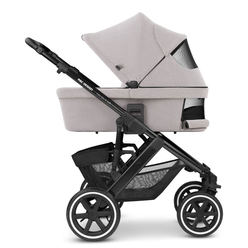 babyonlineshop ABC-Design Salsa 4 Air Kombikinderwagen biscuit - Kollektion 2024 Versandkostenfrei