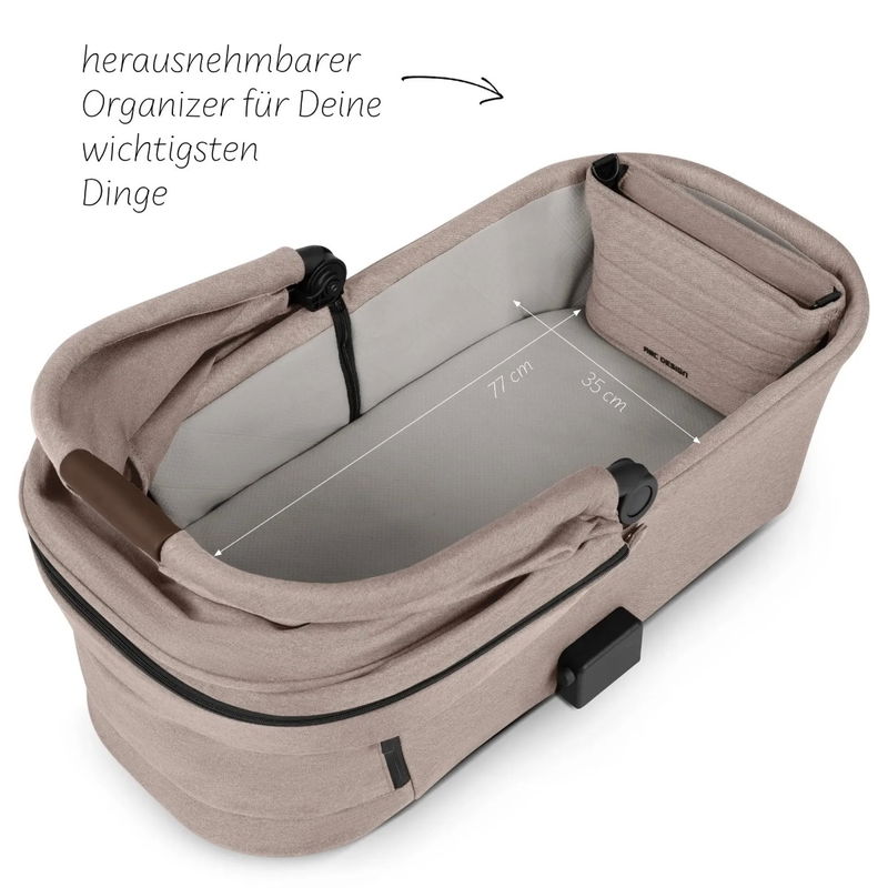 babyonlineshop ABC Design Salsa 5 Air Kombikinderwagen Camel Preisnachlass