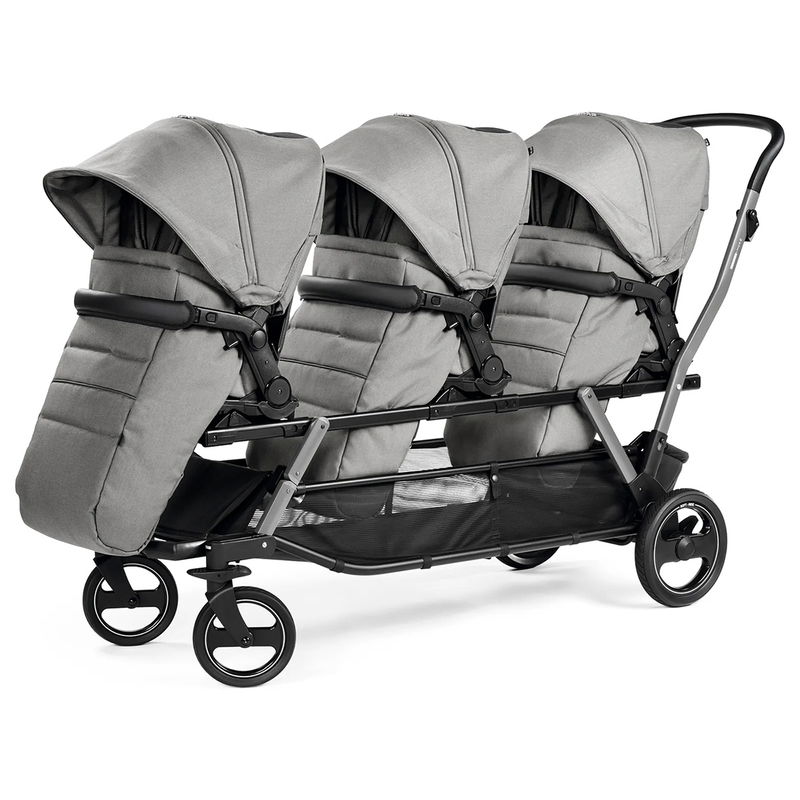babyonlineshop Peg Perego Triplette Piroet Geschwisterwagen Mercury Neueste Mode