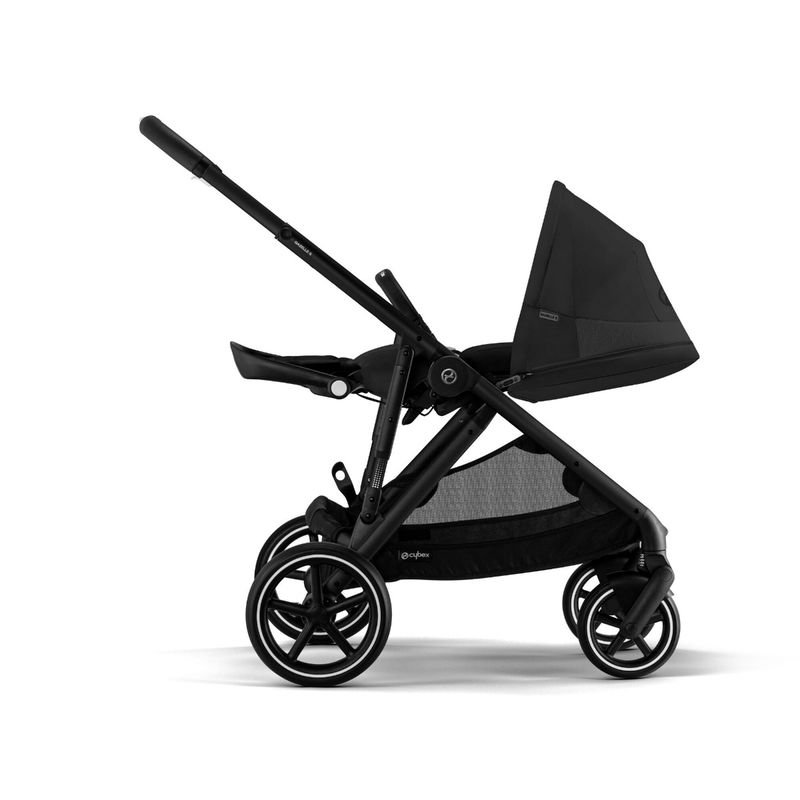 babyonlineshop CYBEX Gazelle S Kinderwagen Moon Black + Cloud T I-Size + Zubehör Bundle Zeitlich begrenztes Angebot