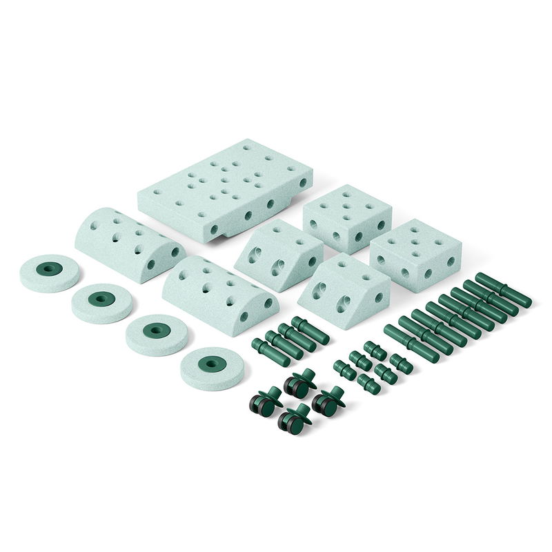 babyonlineshop MODU Dreamer Set Ocean Mint / Forest Green Sonderangebote