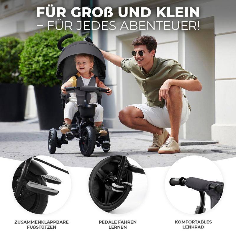 babyonlineshop Kinderkraft AVEO Dreirad mystic green Kostenlose Rückgabe