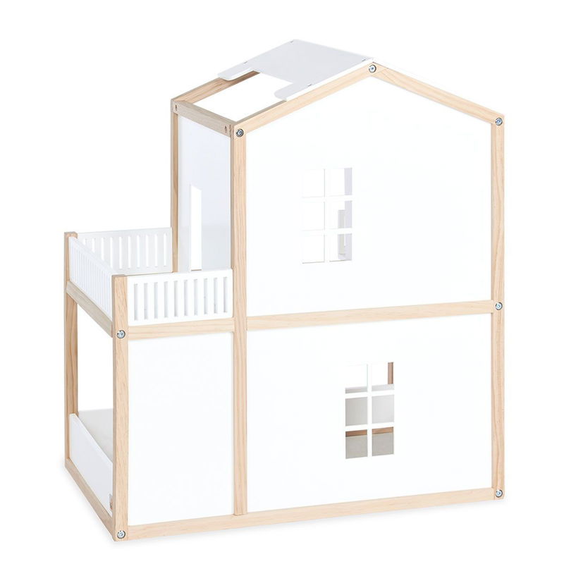 babyonlineshop Pinolino Puppenhaus Ida Kiefer und MDF weiß lackiert Bis zu 50% Rabatt
