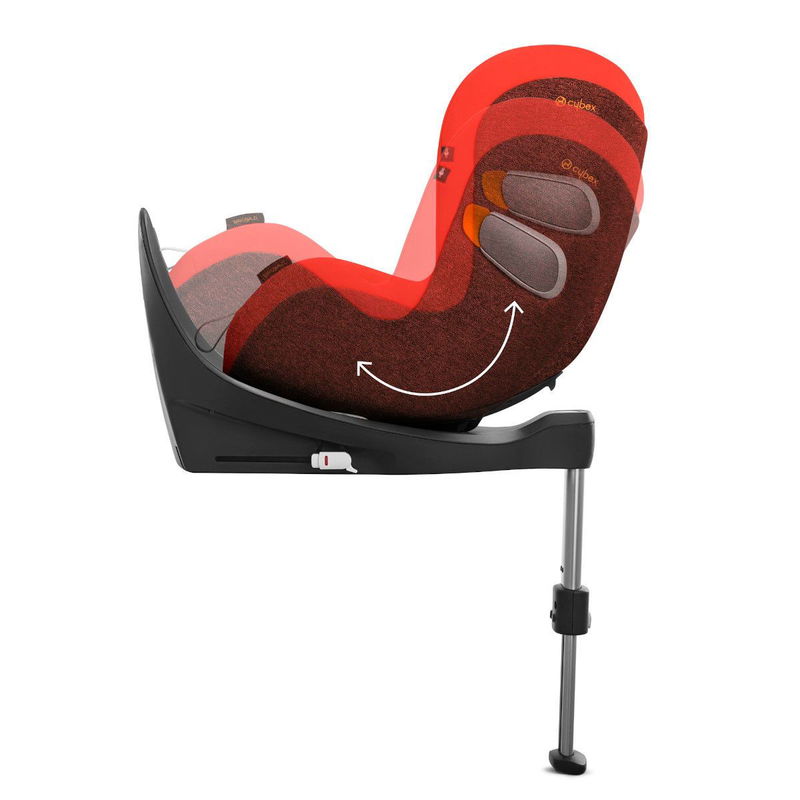 babyonlineshop CYBEX Sirona Zi i-Size plus Mountain Blue ab Geburt bis 105 cm (ca. 4 Jahre) Vierteljährliche Förderung