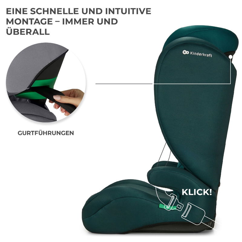babyonlineshop Kinderkraft Kindersitz I-SPARK i-Size green Rabatte dieses Monats