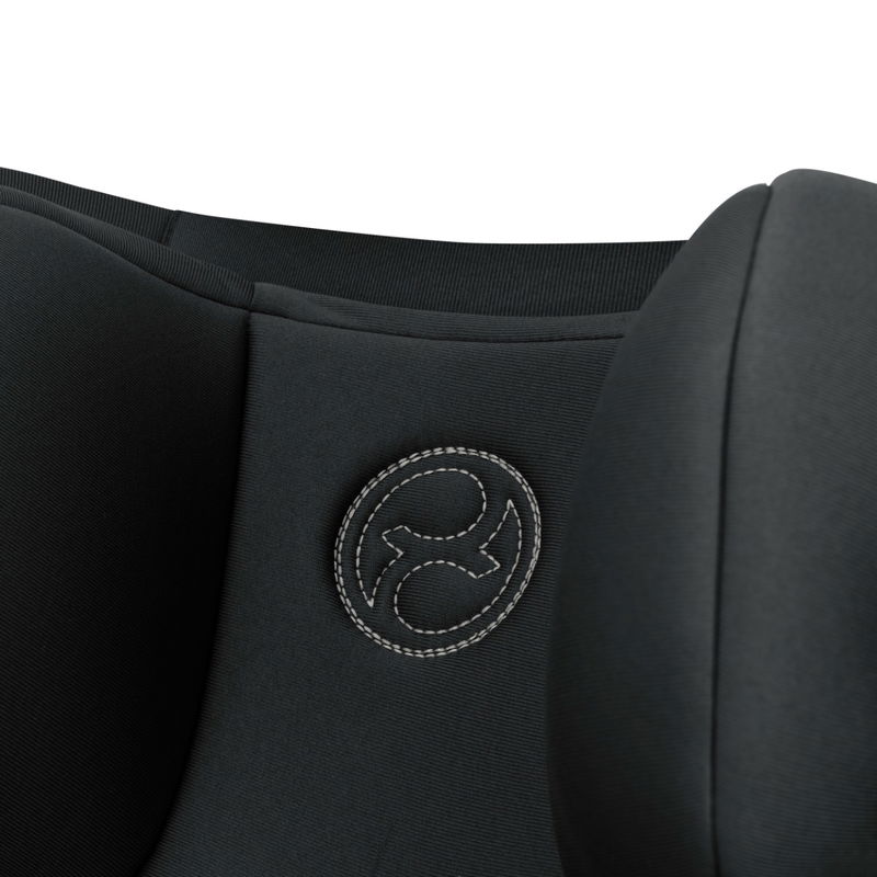 babyonlineshop CYBEX Sirona Gi i-Size Moon Black ab Geburt bis 105 cm (ca. 4 Jahre) Auslauf