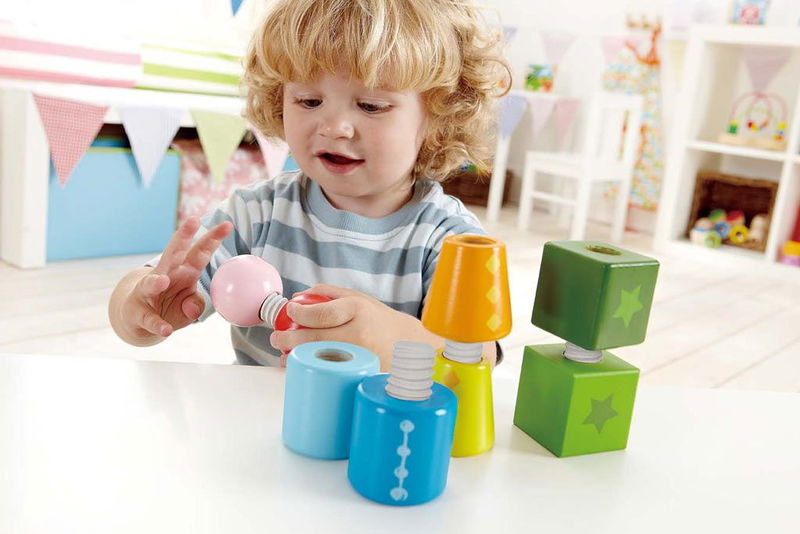 babyonlineshop Hape Schraubklötze E0416 Zeitlich begrenztes Angebot