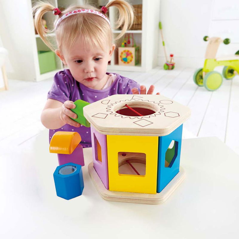babyonlineshop Hape Sortierbox Shake & Match E0407 Bestseller
