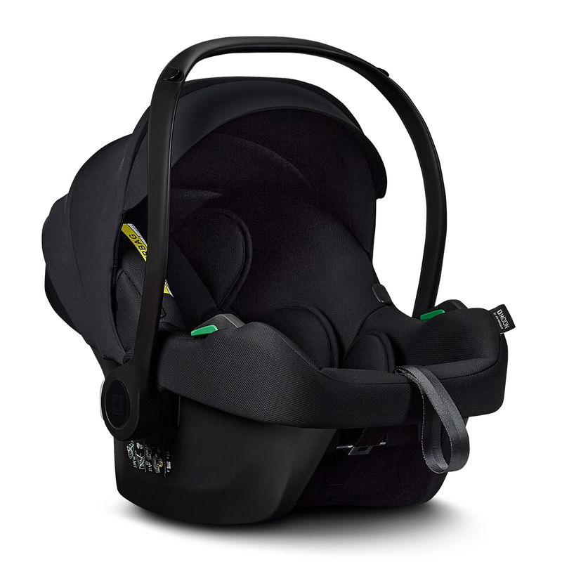 babyonlineshop Moon Resea Plus Kinderwagen Set mit Adapter und Cosmo Babyschale - onyx Zeitbegrenzte Promotion