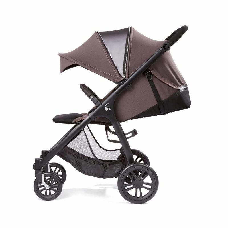 babyonlineshop Gesslein Smiloo Happy Buggy taupe melange Gestell schwarz Riesige Rabatte