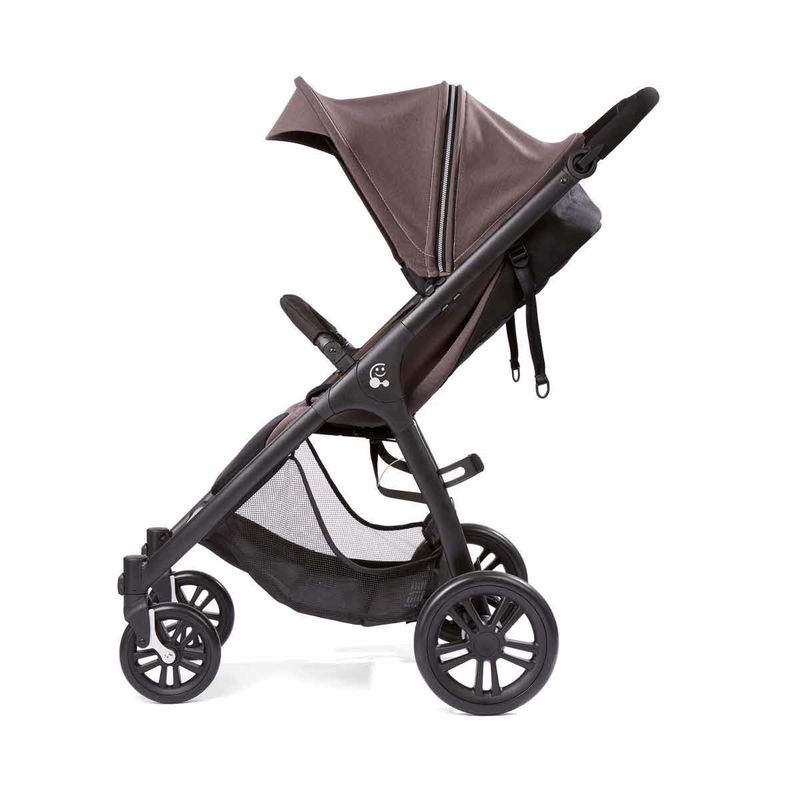 babyonlineshop Gesslein Smiloo Happy Buggy taupe melange Gestell schwarz Riesige Rabatte