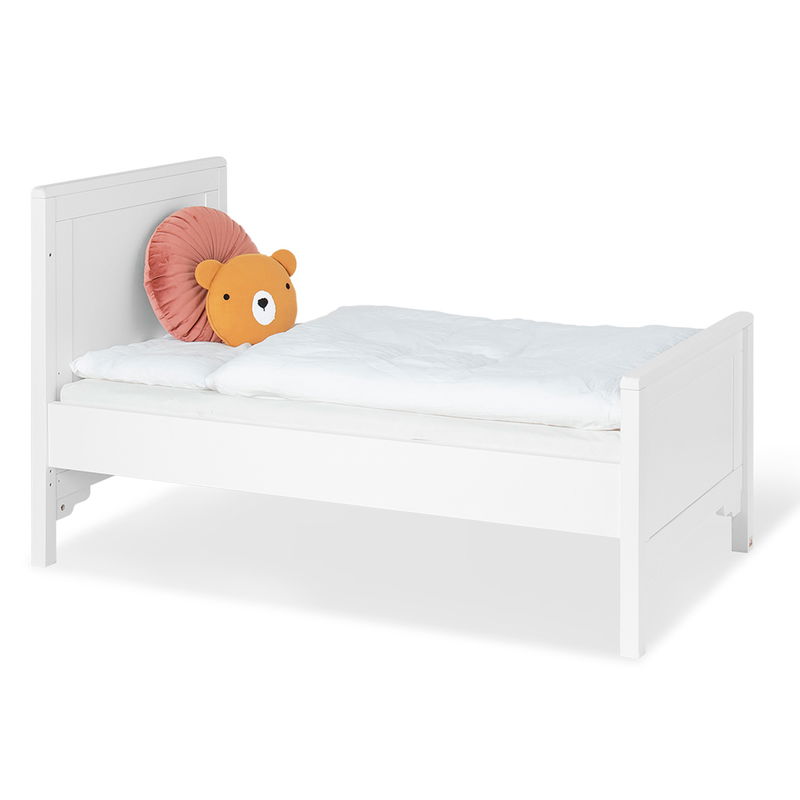babyonlineshop Pinolino Chalet Kinderbett 70x140 cm weiß inkl. Umbauseiten Hotsell