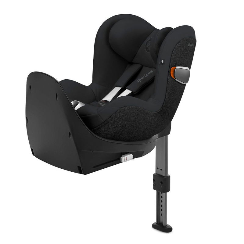 babyonlineshop CYBEX Sirona Zi i-Size Babyschale Deep Black ab Geburt bis 105 cm (ca. 4 Jahre) Versandkostenfrei