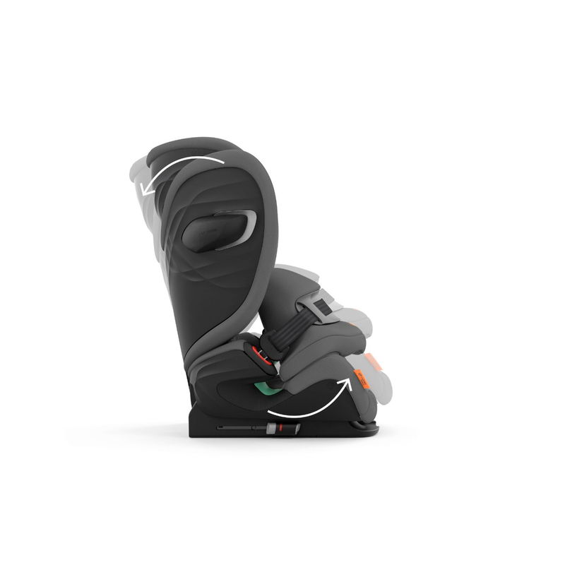 babyonlineshop CYBEX Pallas G i-Size Plus Kindersitz Lava Grey Gruppe 1 2 3 Großer Ausverkauf