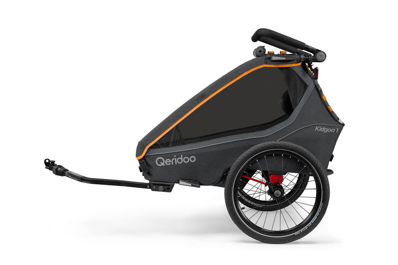 babyonlineshop Qeridoo Kidgoo 1 FIDLOCK Edition Fahrradanhänger Letzte 2 Tage