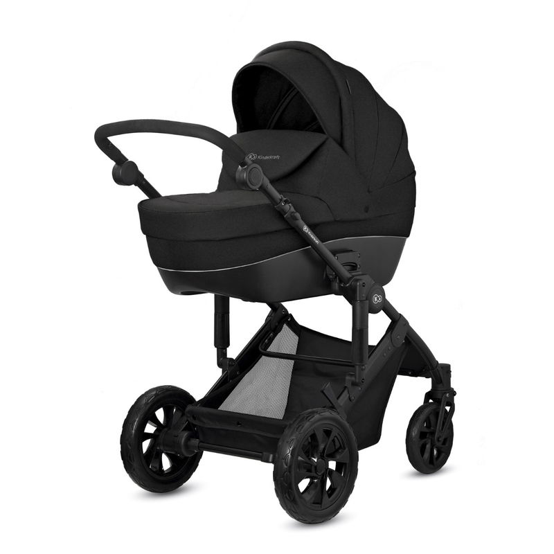babyonlineshop Kinderkraft Kinderwagen 3in1 PRIME LITE Mink Pro black Letzter Tag