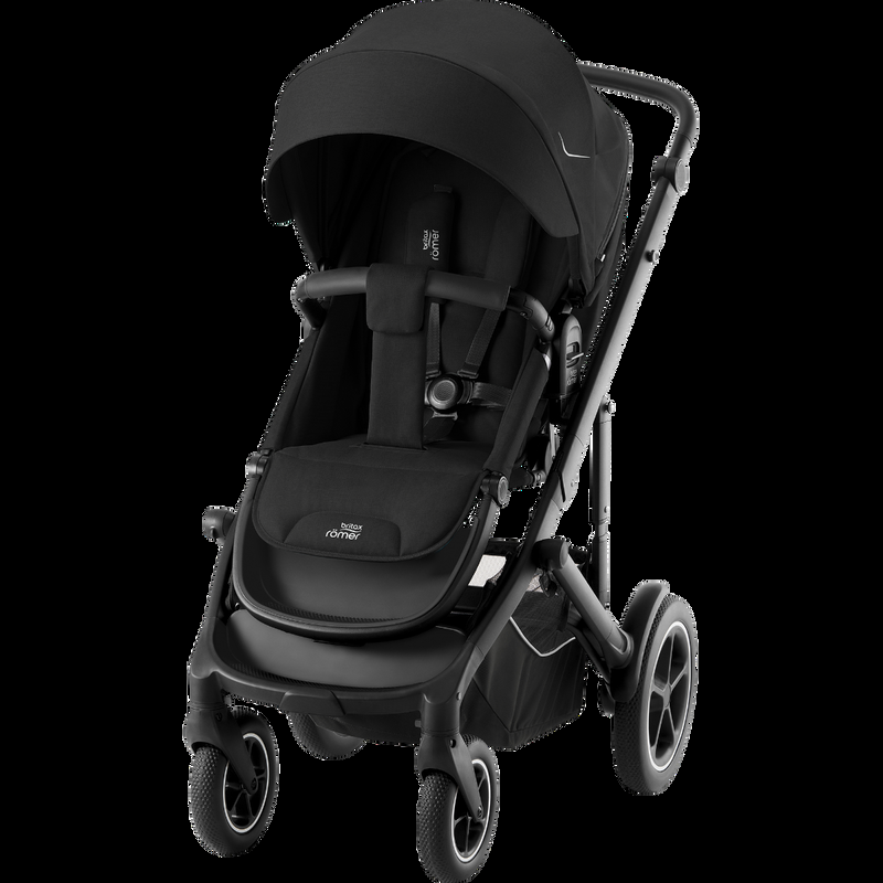 babyonlineshop Britax Römer Smile 5Z Kinderwagen Bundle Space Black Riesige Rabatte