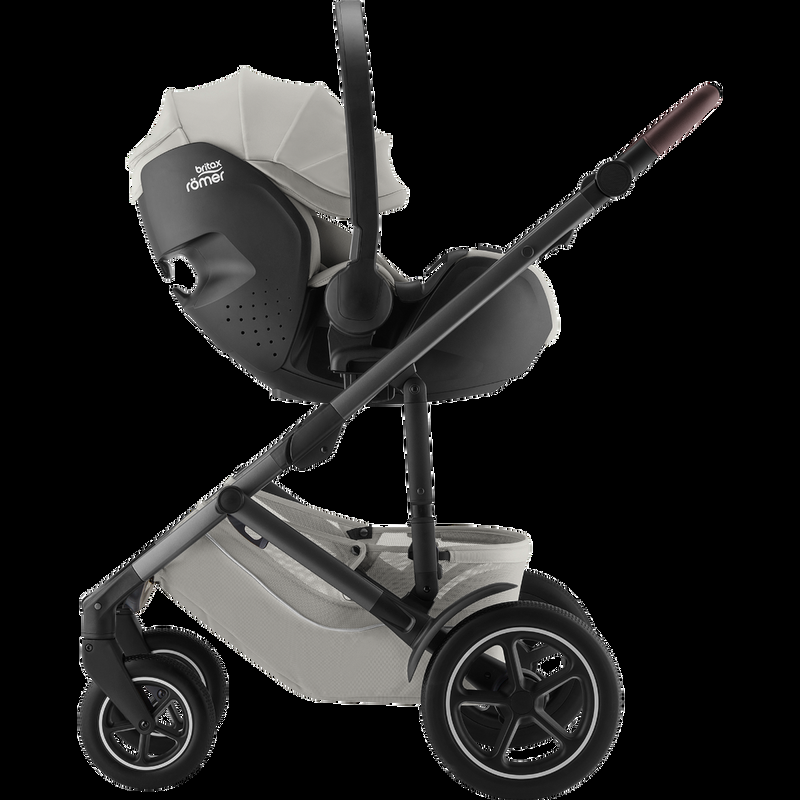 babyonlineshop Britax Smile 5Z Kinderwagen Bundle - Linen Grey Speichern exportieren