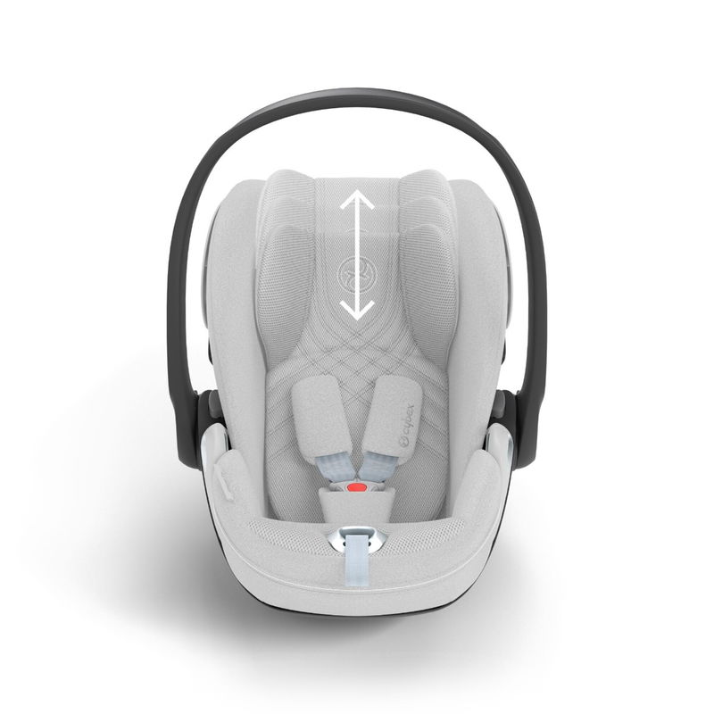 babyonlineshop CYBEX Cloud T i-Size Plus Platinum White Babyschale Online