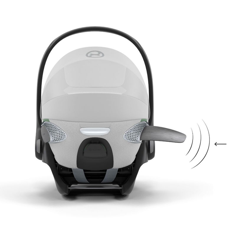 babyonlineshop CYBEX Cloud T i-Size Plus Platinum White Babyschale Online