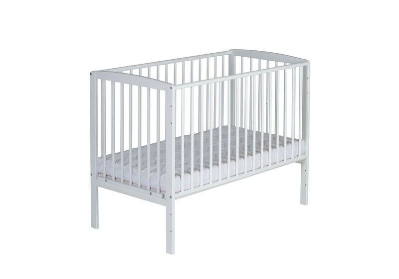 babyonlineshop Schardt Beistellbett Micky Plus 60x120cm für Boxspring-Betten Weiß Valentinstagsangebot