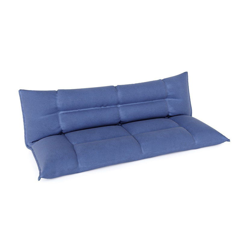 babyonlineshop Nature Kid Faltsofa blau mehrfach verstellbar mit rutschfestem Unterboden Große Rabatte
