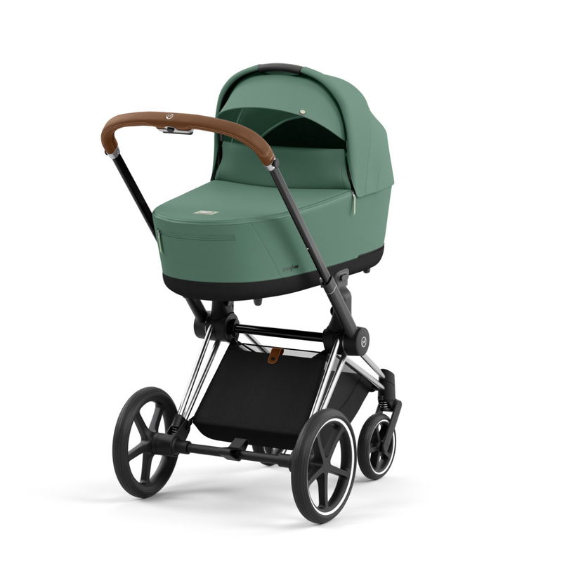 babyonlineshop CYBEX PRIAM Kinderwagen Leaf Green Bundle New Generation inkl. Zubehörartikel Kostenloser Versand international