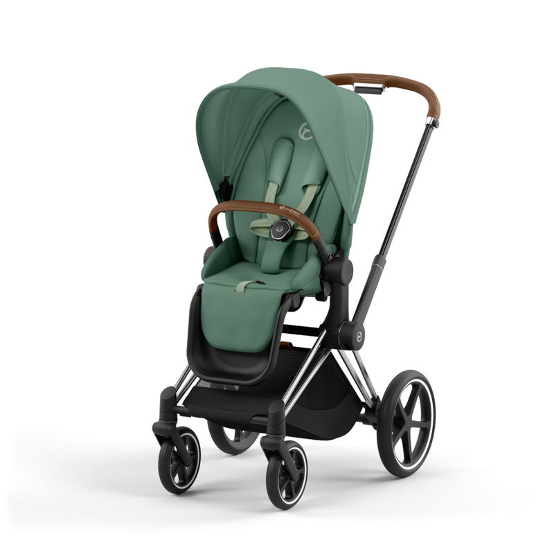 babyonlineshop CYBEX PRIAM Kinderwagen Leaf Green Bundle New Generation inkl. Zubehörartikel Kostenloser Versand international