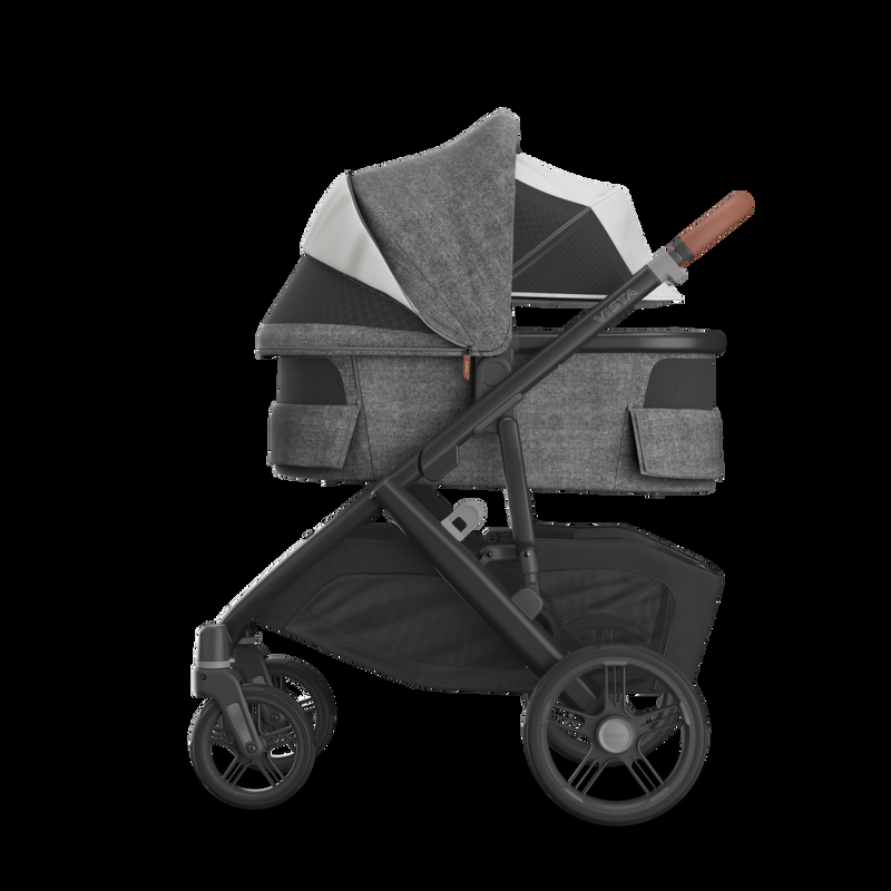 babyonlineshop UPPAbaby Vista V3 Kinderwagen Greyson Charcoal Mélange Im Verkauf