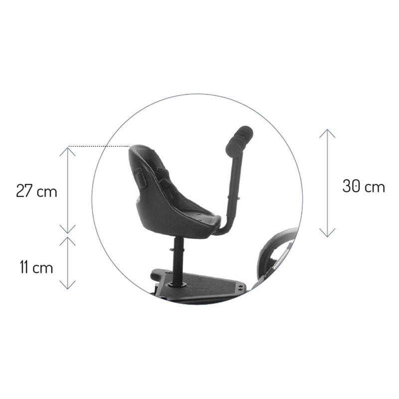 babyonlineshop Be Cool SEAT SKATE Sitz für Mitfahrbrett zollfrei